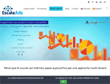 Tablet Screenshot of escale-ads.com